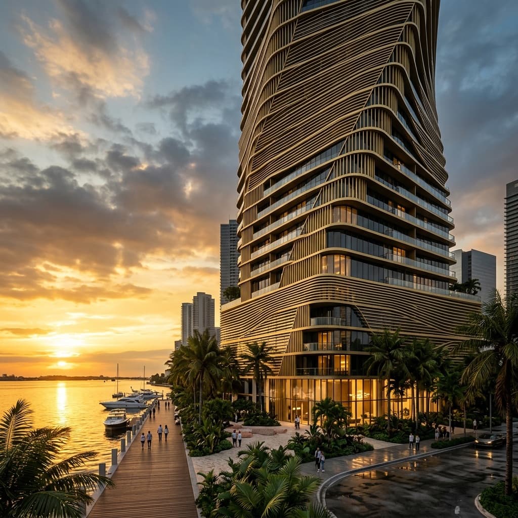 Miami architecture concept — Brickell Tower