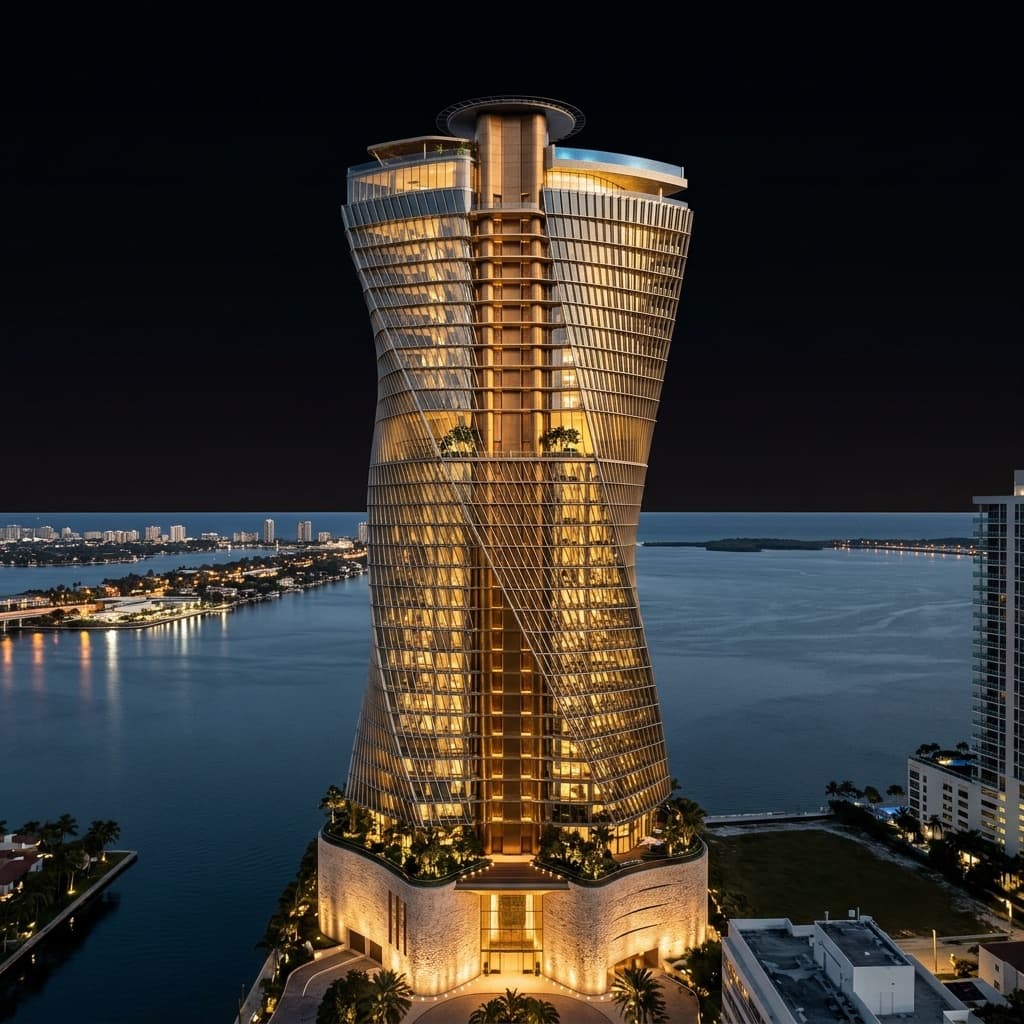 Miami architecture concept — Sky Residence Downtown