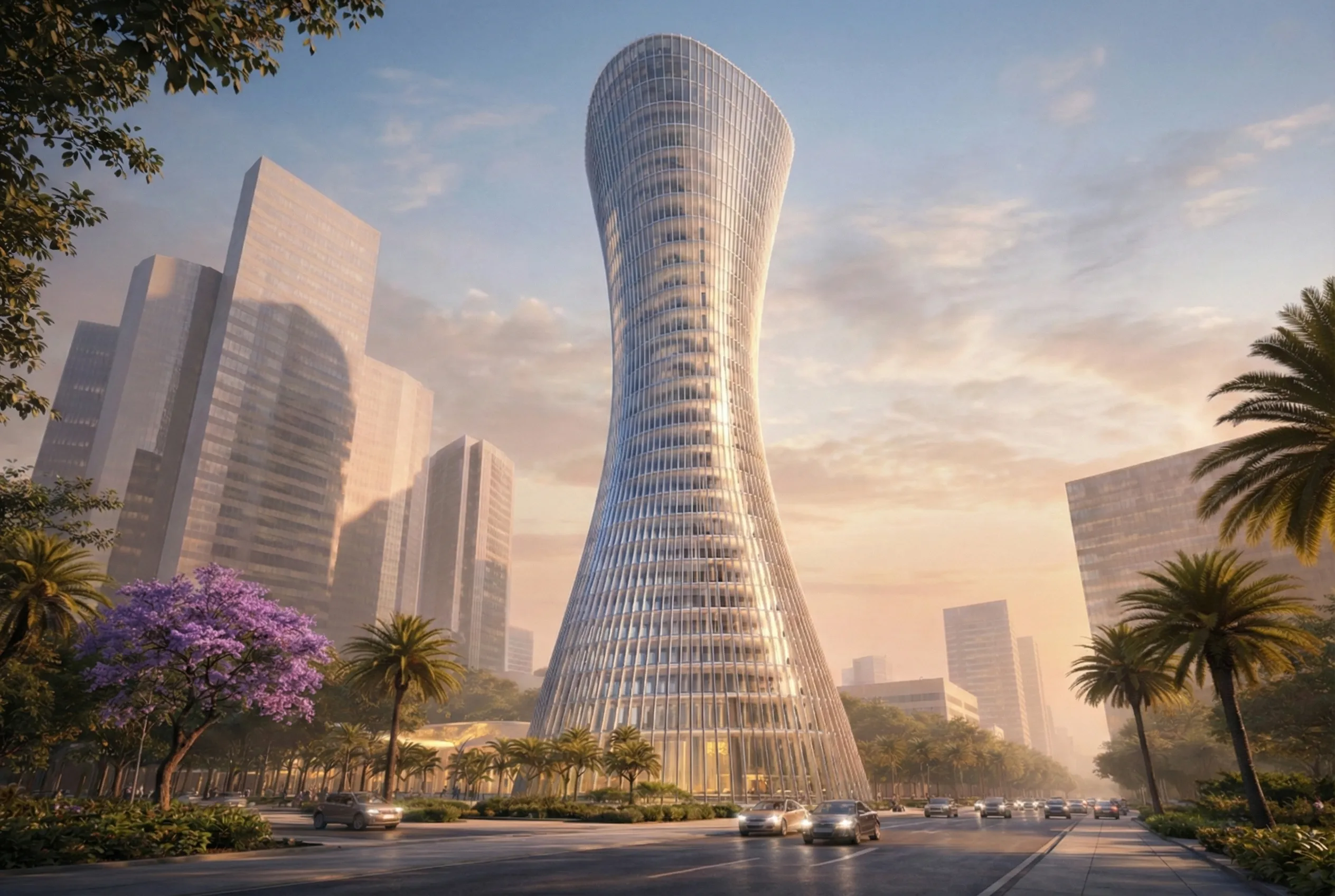 Torre ZMX parametric wellness architecture thumbnail 3 — Ciudad de México